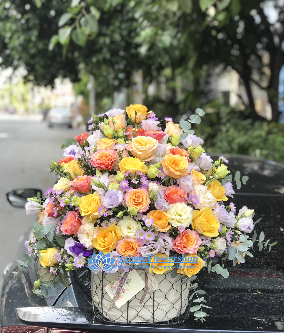 Happy Mothers day flowers 2023 from Saigon Flower Shop