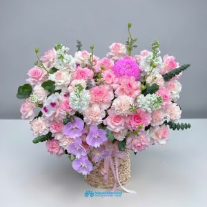 Buy flower basket in saigon