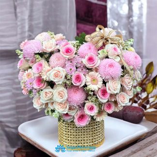 Flower basket shop saigon